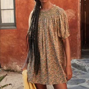 SPRING SALE! 🌼 Doen Odessa Dress Yellow Lauren Canyon Rose Small